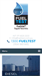 Mobile Screenshot of fueltest.com.au